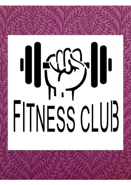 Stencil Sarayi Boyama Şablon Objeler - 2206 Ölçü 80X80