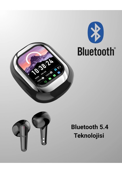 Dokunmatik Kontrollü Bluetooth Kulaklık – Pods Fine Uyumlu