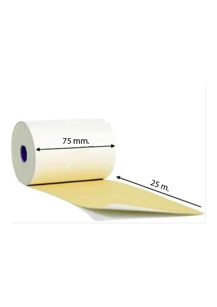 Termal Rulo 75X25(İMZ320 Ile Uyumlu) 10LU PAKET