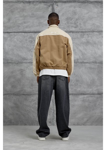 Krem Vibrant Kabartma Baskılı Mevsimlik Ceket fiyatları