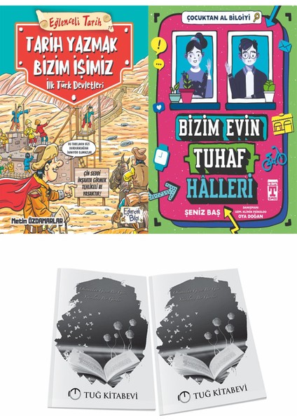 Tarih Yazmak Bizim Işimiz Ilk Türk Devletleri ve Bizim Evin Tuhaf Halleri Çocuktan Al Bilgiyi + Hediyeli