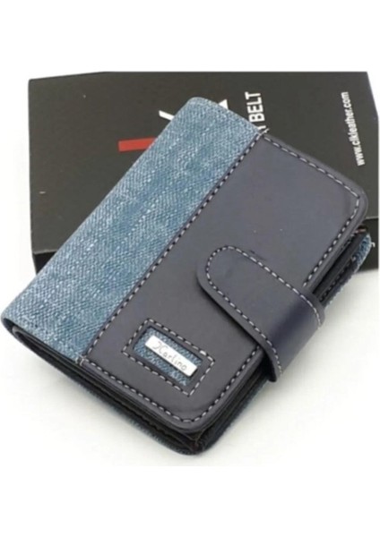 Kot Kumaş Bozuk ve Kağıt Para Kartlık ve Cüzdan NEW134 - Mavi - Lacvert modelleri