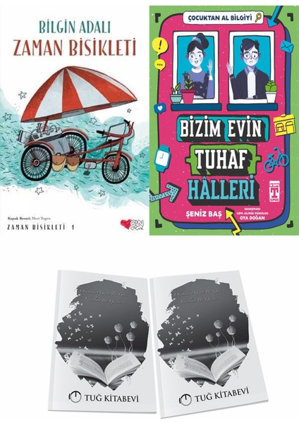 Zaman Bisikleti 1 ve Bizim Evin Tuhaf Halleri Çocuktan Al Bilgiyi + Hediyeli