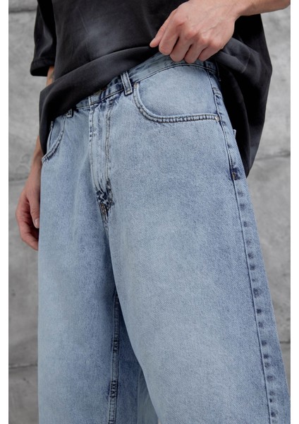 Mavi Vms Oversize Kapri Kot Şort fiyatları