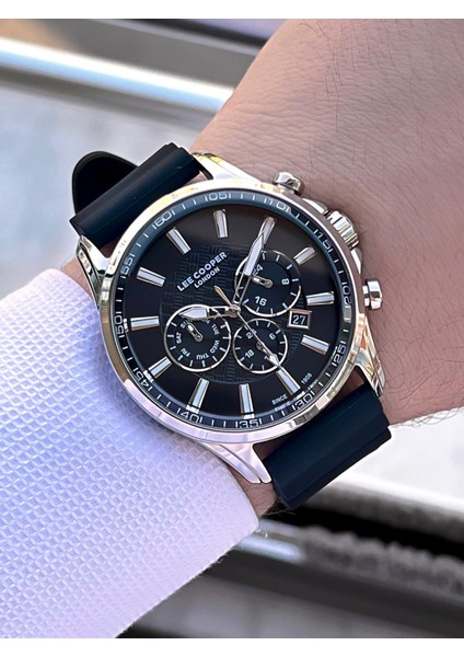 Silikon Kordon Iç Fonksiyonları Aktif 5 Atm Suya Dayanıklı Erkek Kol Saati ELC.08170.351 fiyatları