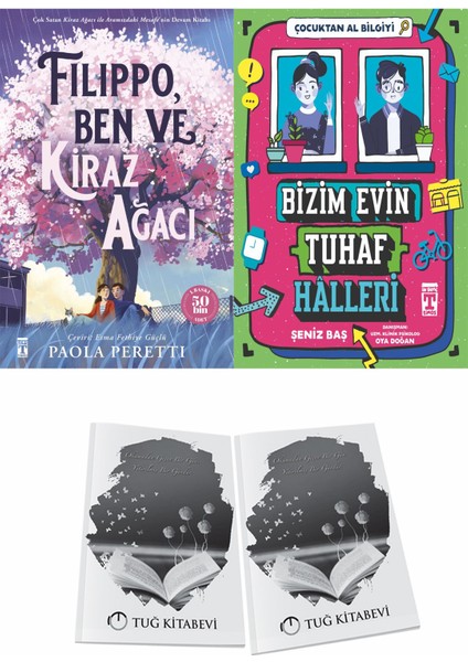 Filippo Ben ve Kiraz Ağacı ve Bizim Evin Tuhaf Halleri Çocuktan Al Bilgiyi + Hediyeli