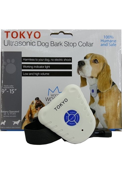 Bark Stop Köpek Havlama Tasması Havlama Engelleyici Tasma