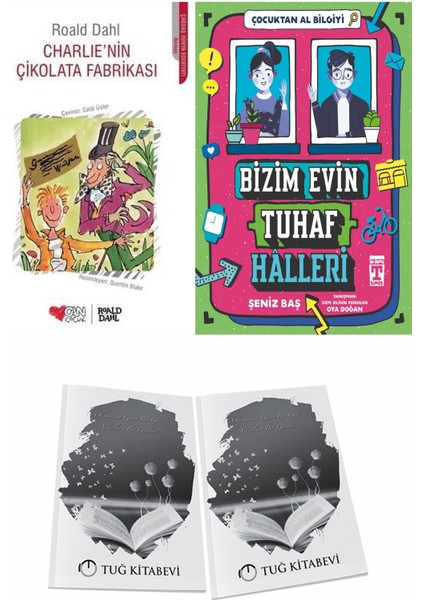 Charlie’nin Çikolata Fabrikası ve Bizim Evin Tuhaf Halleri Çocuktan Al Bilgiyi + Hediyeli