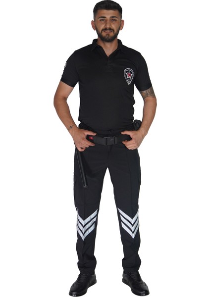 Likralı Güvenlik Pantolonu