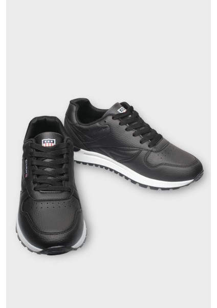 Unisex Ortopedik Günlük Yürüyüş Koşu Sneaker Spor Ayakkabı Siyah - Beyaz fiyatları