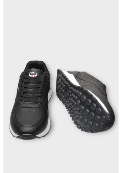 Unisex Ortopedik Günlük Yürüyüş Koşu Sneaker Spor Ayakkabı Siyah - Beyaz modelleri