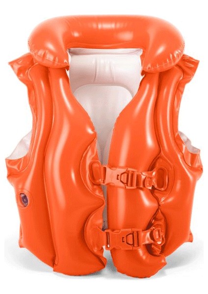 IY58671 Yakalı Kırmızı Yelek 50X47 cm - Vardem Oyuncak fiyatları