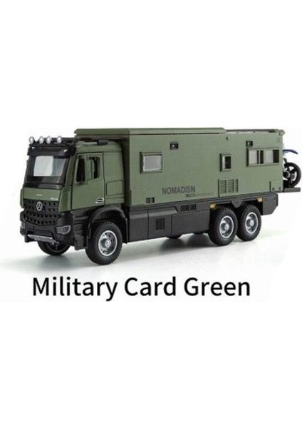 XHD-B3217 -Vardem Çek Bırak Işıklı ve Sesli Model Motorlu Karavan 1:24