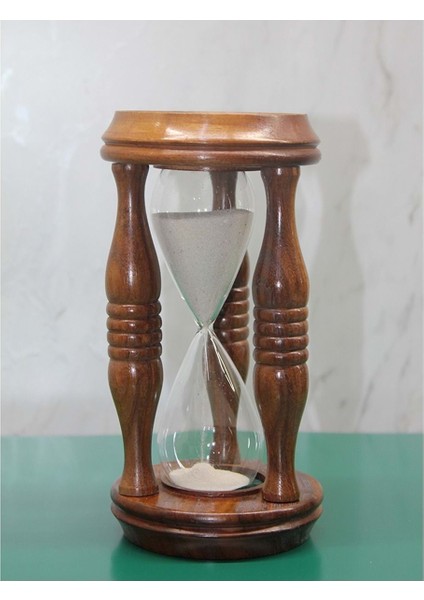Ahşap Kum Saati 20*10 cm