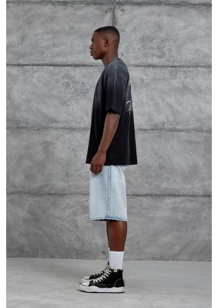 Siyah 7 Numara Oversize Tshirt fırsatları