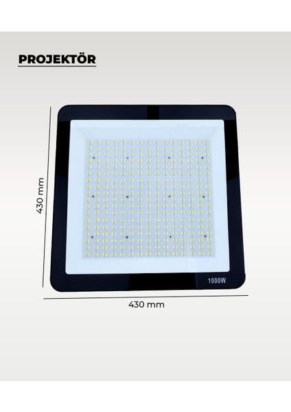1000W LED Projektör 6500K Beyaz Işık fiyatları
