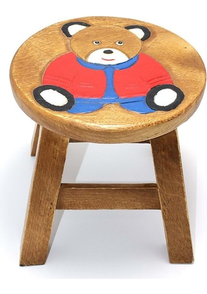 Hayvan Figürlü Çocuk Taburesi 27*25 cm modelleri