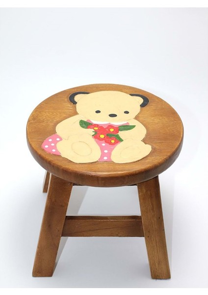 Hayvan Figürlü Çocuk Taburesi 27*25 cm indirimleri