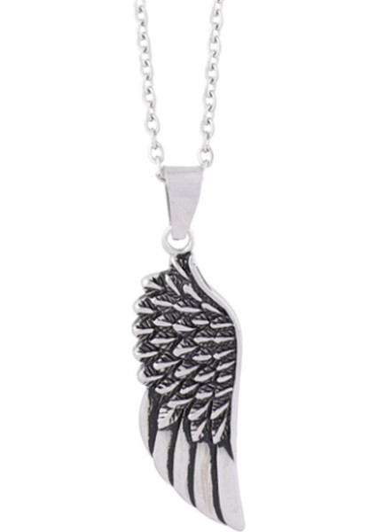 LC.N.01172.330 Erkek Çelik Kolye 55 Cm-Ç43