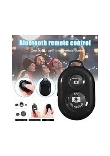 Bluetooth Kumanda Shutter Tüm Telefonlara Uyumlu Video Selfie ve Fotoğraf Çekme Kolaylığı modelleri