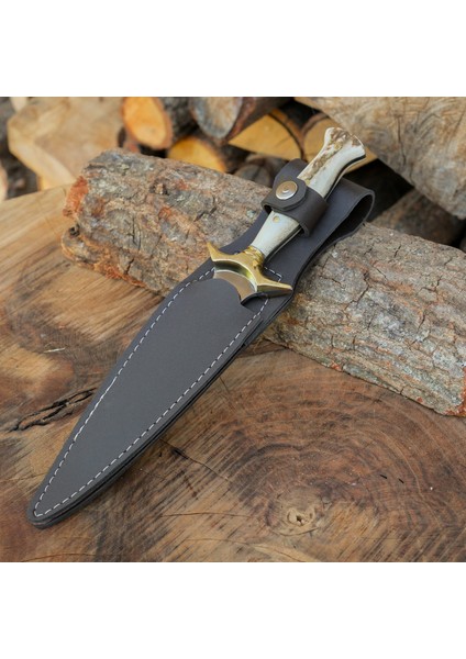 Çerkez Model 31 cm - Geyik Boynuzu Sap fiyatları