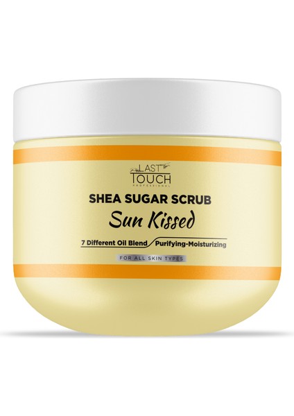 Body Scrub Besleyici, Nemlendirici ve Arındırıcı, Shea Şeker Scrub 300 ml ( Sun Kissed )