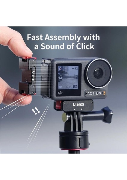 Oa-16 Djı Osmo Action 3 Için Manyetik Pil Kapağı modelleri