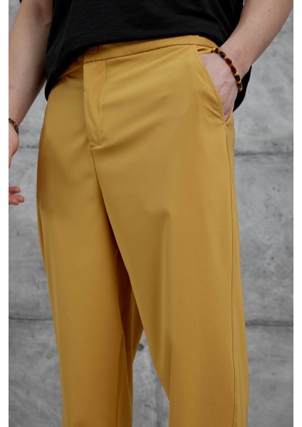 Hardal Nmrc Paraşüt Kumaş Boyfriend Pantolon fiyatları