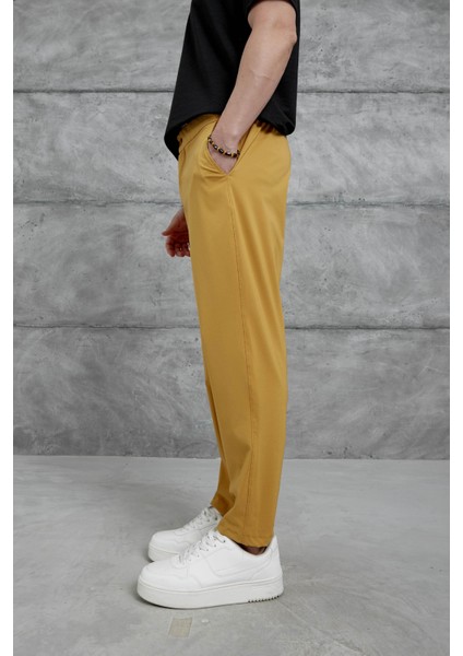 Hardal Nmrc Paraşüt Kumaş Boyfriend Pantolon modelleri