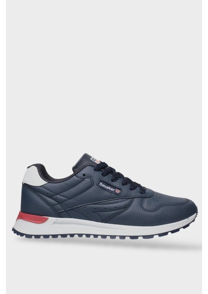 Unisex Ortopedik Günlük Yürüyüş Koşu Sneaker Spor Ayakkabı Lacivert
