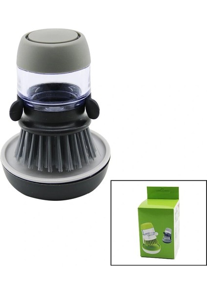 Standlı Depolu - Deterjan Hazneli Bulaşık - Lavabo Fırçası (5047)