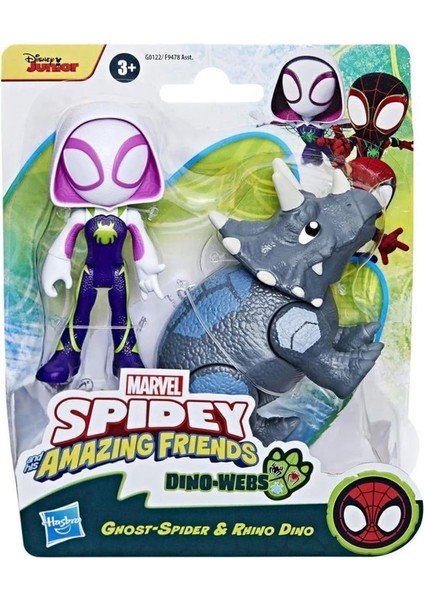 F9478 Spidey ve Inanılmaz Arkadaşları - Dino Webs Figür modelleri