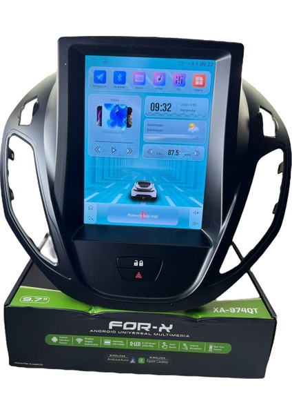 Ford Courier 2013-2023 For-X 4-64 Tesla Profesyonel Oem Multimedia