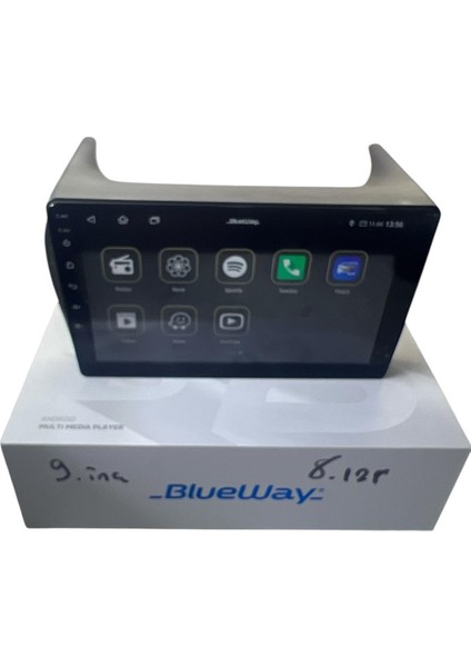 Nemo-Fiorino-Bipper Blueway 8-128 Tam Profesyonel Oem Multimedia modelleri