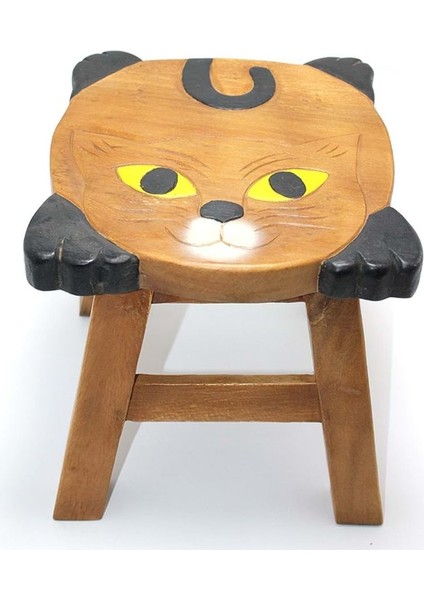 Hayvan Figürlü Çocuk Taburesi 37*30 cm