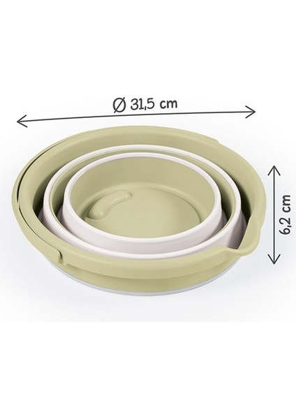 7357 Katlanır Bebek Yıkama Kovası Relax Bej fiyatları