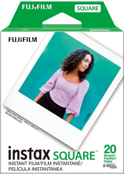 Instax Kare Ikiz Paket Film - 20 Pozlama