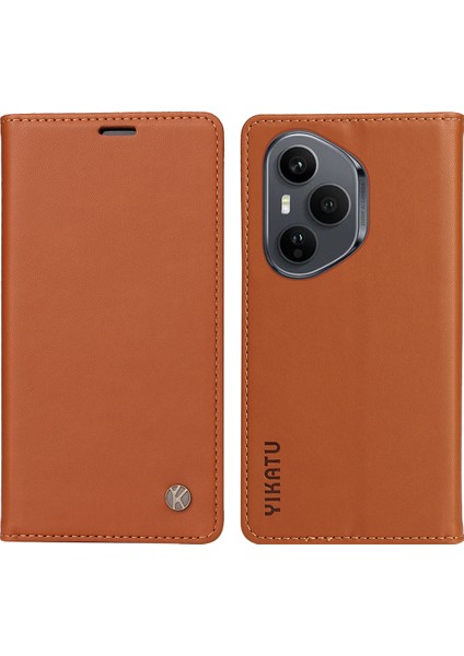Honor 400 Pro 5g Telefon Kılıfı Manyetik Kapatma Pu Deri Kapak (Yurt Dışından)
