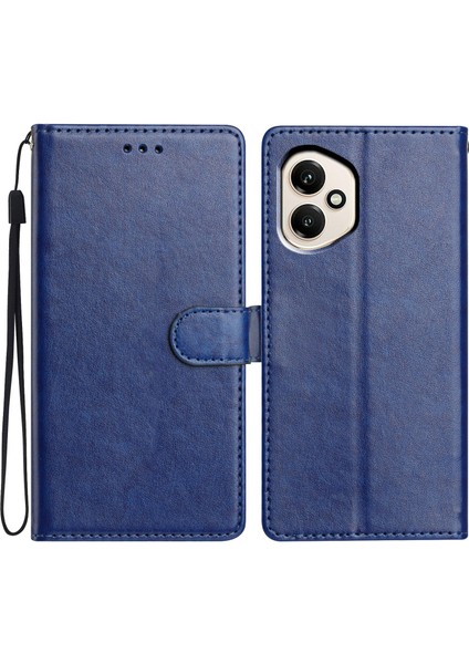 Honor 400 5g Deri Cüzdan Standı Telefon Kılıfı ve Kullanışlı Kayış (Yurt Dışından)