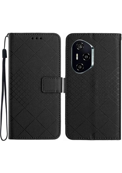 Honor 400 Pro 5g Cüzdan Baskılı Pu Deri Kapaklı Folio Telefon Kılıfı (Yurt Dışından)