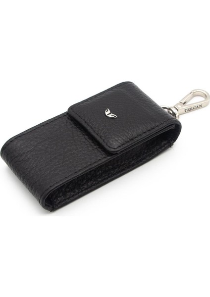 S1AN00000095-A41 Deri Unisex Anahtarlık - Siyah