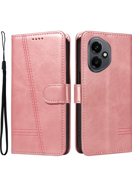 Honor 400 5g Cüzdan Deri Telefon Kılıfı Standı (Yurt Dışından)