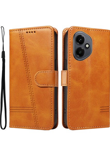 Honor 400 5g Cüzdan Deri Telefon Kılıfı Standı (Yurt Dışından)