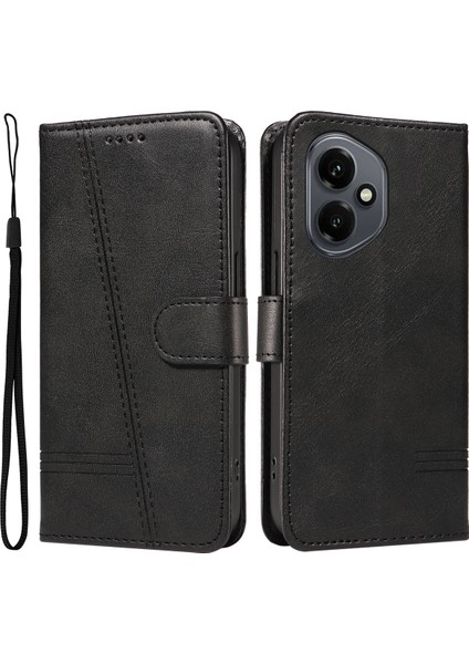 Honor 400 5g Cüzdan Deri Telefon Kılıfı Standı (Yurt Dışından)