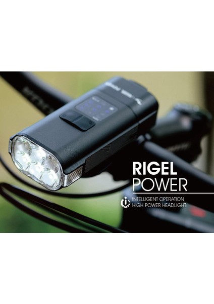 Rigel Power 2600 Lümen Bisiklet Ön Far Aydınlatma indirimleri