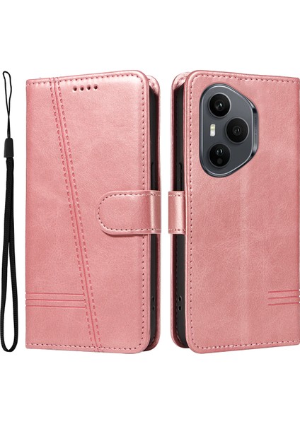 Honor 400 Pro 5g Cüzdan Deri Telefon Kılıfı Standı (Yurt Dışından)