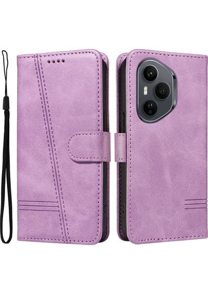 Honor 400 Pro 5g Cüzdan Deri Telefon Kılıfı Standı (Yurt Dışından)