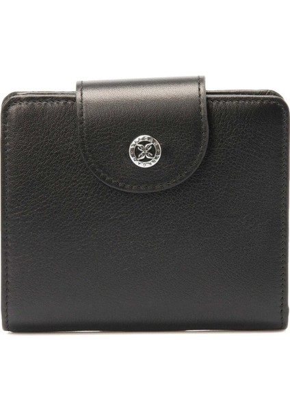 Siyah Hakiki Deri Kadın Cüzdan - S1CB00005674-A85