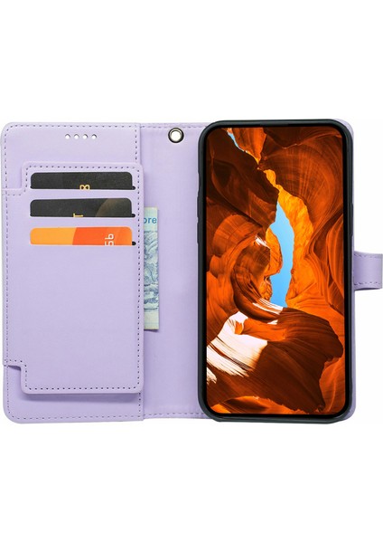 Honor 400 Pro 5g Pu Deri Standlı Telefon Kılıfı 9 Kart Yuvası ile (Yurt Dışından) fiyatları