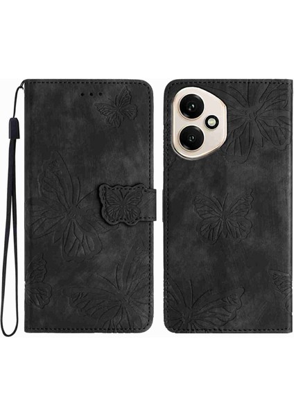 Honor 400 5g Skin-Touch Flip Cüzdan Deri Telefon Kılıfı (Yurt Dışından)